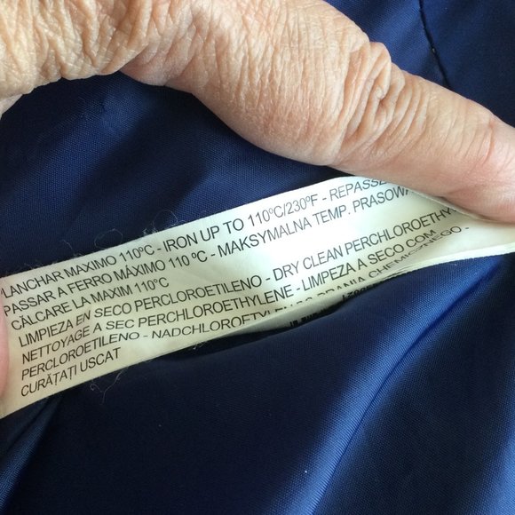 Zara Basic Lightweight Navy Blue Jacket, Small - Picture 4 of 5